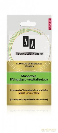 AA Technologia Wieku: Maseczka liftingująco-rewitalizująca z kolagenem 10 ml