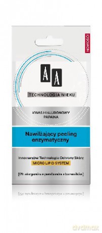 AA Technologia Wieku: nawilżający Peeling enzymatyczny z kwasem hialuronowym i papainą 10 ml