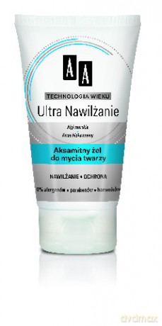 AA Technologia Wieku: Ultra Nawilżanie - Żel do mycia twarzy 150 ml