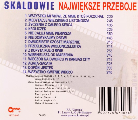 Skaldowie: Największe Przeboje [CD]