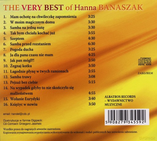 Hanna Banaszak: The Very Best Of [CD]