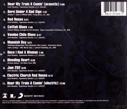 Jimi Hendrix: Blues [CD]