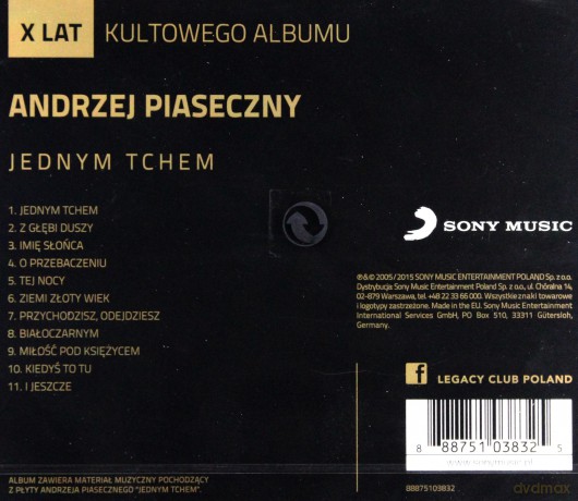 Andrzej Piaseczny: Jednym Tchem [CD]