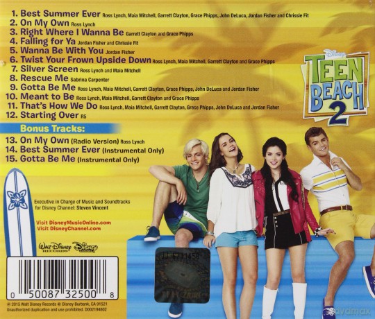 Teen Beach Movie 2 soundtrack [CD] Muzyka filmowa