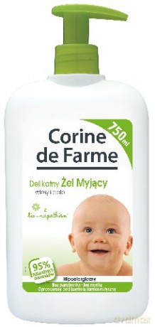 Corine de Farme Bebe: Żel myjący 2w1 (hipoalergiczny) 750 ml