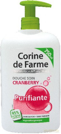 Corine de Farme Homeo Beauty: Żel pod prysznic - Cranberry 750 ml