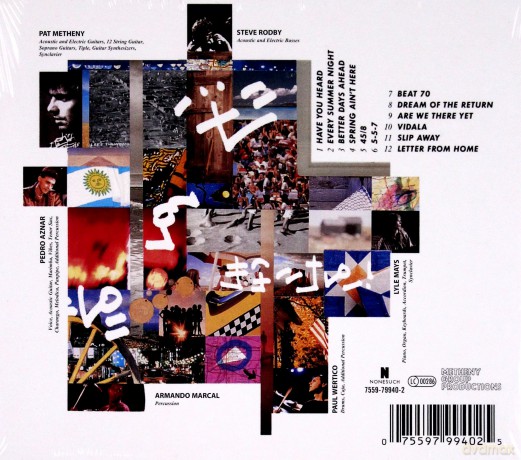 Pat Metheny Group: Letter From Home [CD]