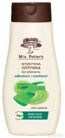 Mrs Potters: Odżywka do włosów (bez spłukiwania) Aloes i Jedwab 250 ml
