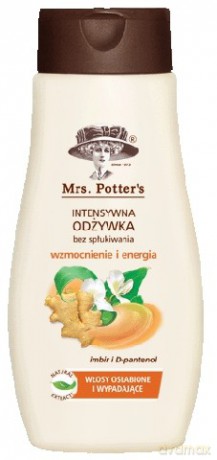 Mrs Potters: Odżywka do włosów (bez spłukiwania) Imbir 250 ml