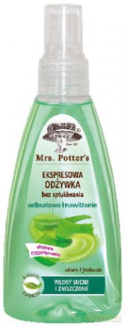 Mrs Potters: Odżywka do włosów w sprayu - Aloes 200 ml