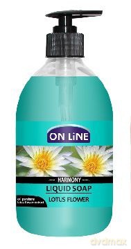 On Line Harmony: Mydło w dozowniku - Lotos 500 ml