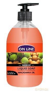 On Line Harmony: Mydło w dozowniku - Macadamia 500 ml