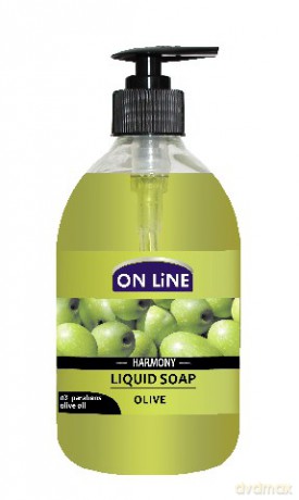 On Line Harmony: Mydło w dozowniku - Oliwka 500 ml