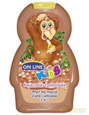 On Line Kids: Szampon 2w1 - Czekolada Bajeczna 250 ml