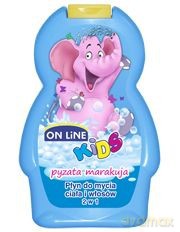 On Line Kids: Szampon 2w1 - Marakuja Pyzata 250 ml
