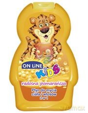 On Line Kids: Szampon 2w1 - Pomarańcza Radosna 250 ml