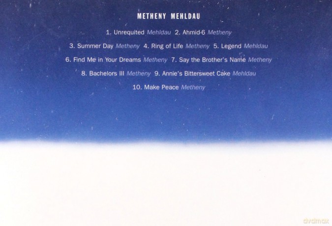 Pat Metheny / Brad Mehldau: Metheny Mehldau [CD]