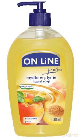 On Line: Mydło w dozowniku - Brzoskwinia 500 ml