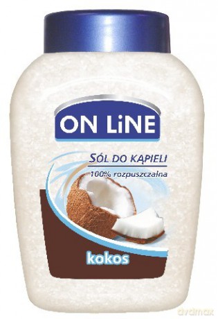 On Line: Sól do kąpieli - Kokos 750 g