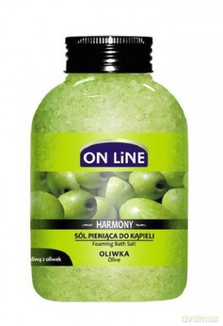 On Line: Sól do kąpieli pieniąca - Oliwka