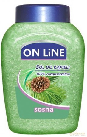 On Line: Sól do kąpieli - Sosna 750 ml
