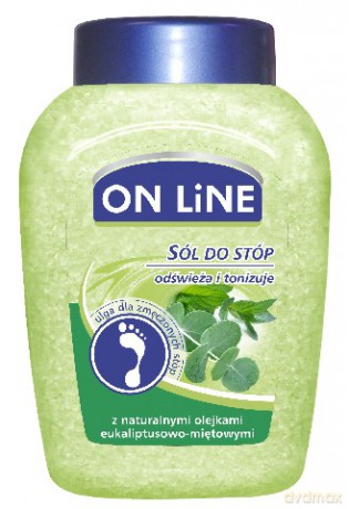 On Line: Sól do stóp - Olejek Eukaliptusa i Mięta 750 ml