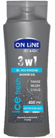 On Line: Żel pod prysznic 3w1 - Ice Fresh (dla mężczyzn) odświeżający