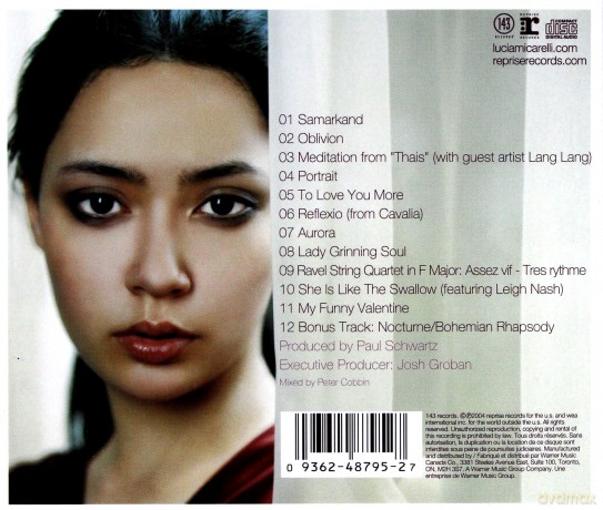 Lucia Micarelli: Music From A Father Room [CD]