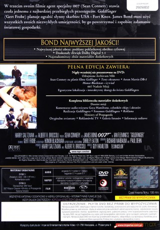 007 James Bond Goldfinger Ultimate Edition [2DVD]
