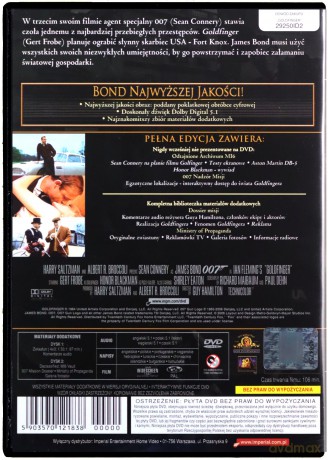 007 James Bond Goldfinger Ultimate Edition [2DVD]