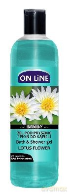 On Line: Żel pod prysznic i płyn do kąpieli 2w1 - Lotos 500 ml