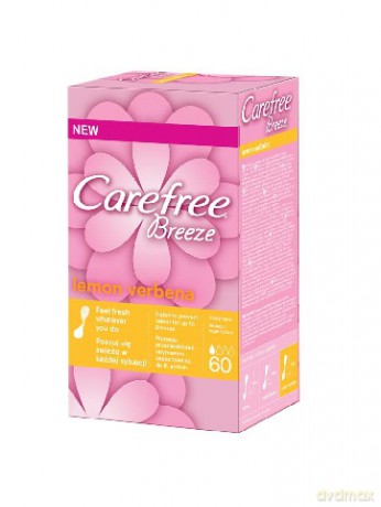 Carefree Breeze Lemon Verbena: Wkładki higieniczne (60 sztuk)