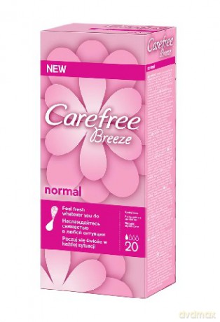Carefree Breeze Normal: Wkładki higieniczne (20 sztuk)