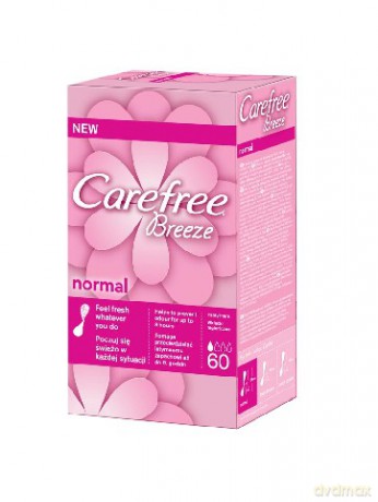 Carefree Breeze Normal: Wkładki higieniczne (60 sztuk)