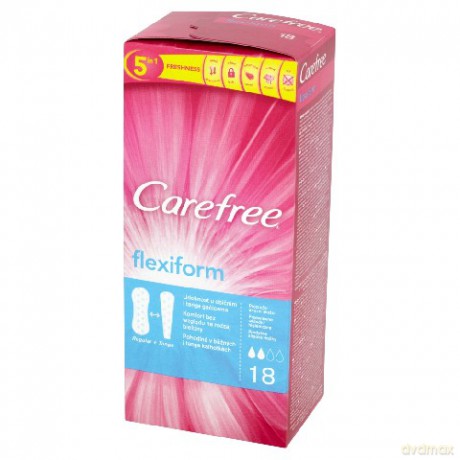 Carefree Flexiform: Wkładki higieniczne (18 sztuk)