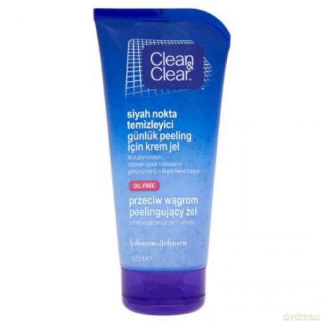 Clean&Clear: Peelingujący żel przeciw wągrom 150 ml