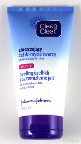 Clean&Clear: Złuszczający żel do mycia twarzy 150 ml