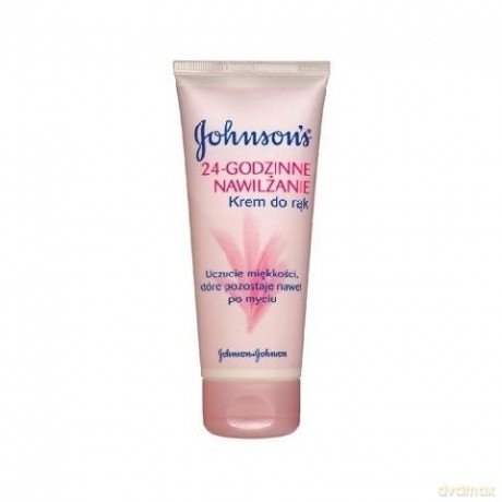 Johnson& Johnson: 24 godzinne nawilżanie - Krem do rąk 75 ml