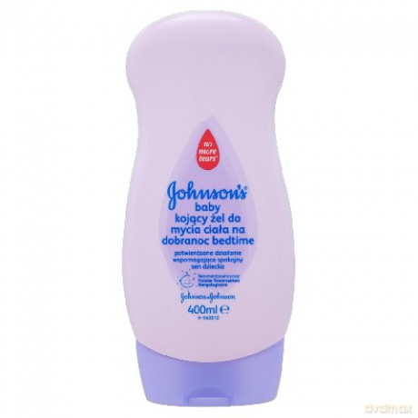 Johnson&Johnson Baby Bedtime: Kremowy żel myjący lawendowy na dobranoc 400 ml