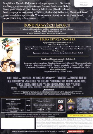 007 James Bond Licencja na zabijanie Ultimate Edition [2DVD]