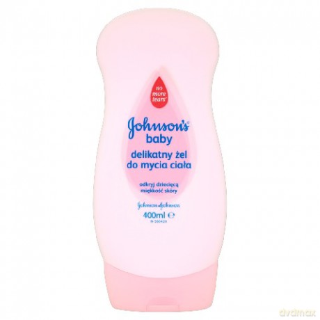 Johnson&Johnson Baby: Żel do mycia ciała delikatny z mleczkiem 400 ml