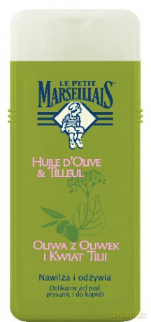 Le Petit Marseillais: Żel pod prysznic 2w1 - Oliwa z Oliwek, Kwiat Tili 650 ml