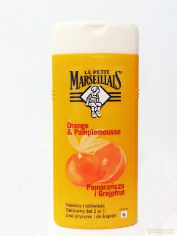 Le Petit Marseillais: Żel pod prysznic 2w1 - Pomarańcza i Grejpfruit 650 ml