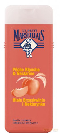 Le Petit Marseillais: Żel pod prysznic - Biała Brzoskwinia, Nektarynka 400 ml