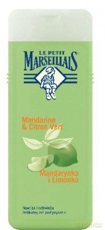 Le Petit Marseillais: Żel pod prysznic - Mandarynka, Limonka 400 ml