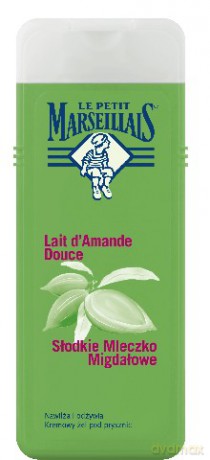 Le Petit Marseillais: Żel pod prysznic - Słodkie Mleczko Migdałowe 400 ml