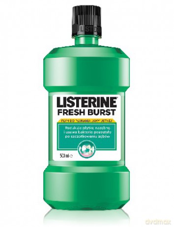 Listerine Fresh Burst: Płyn do płukania jamy ustnej 500 ml