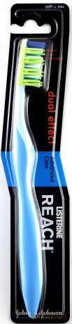 Listerine Reach: Szczoteczka do zębów - Reach Dual Effect (Soft)