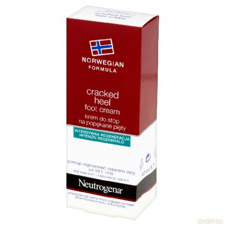 Neutrogena Formuła Norweska: Krem do stóp przeciw pęknięciom 40 ml
