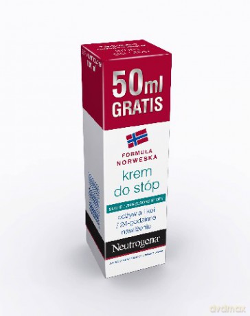 Neutrogena Formuła Norweska: Krem do stóp suchych i zniszczonych 100 ml